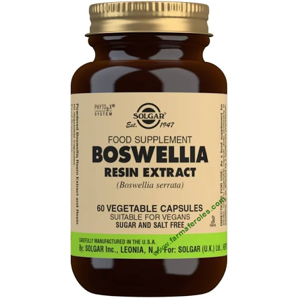 boswellia extracto de resina